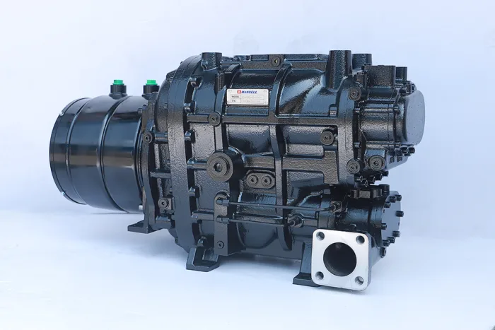 250kw kilowatt 340hphp dual -stage compressed permanent magnet variable frequency air compressor - Image 3